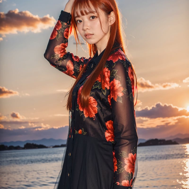 AI古着 昭和レトロワンピース[-艶-]LoRAデータ/007/stableDiffusion