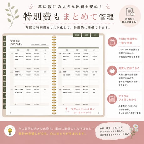無料デジタル家計簿｜GoodNotesで使える家計管理テンプレート