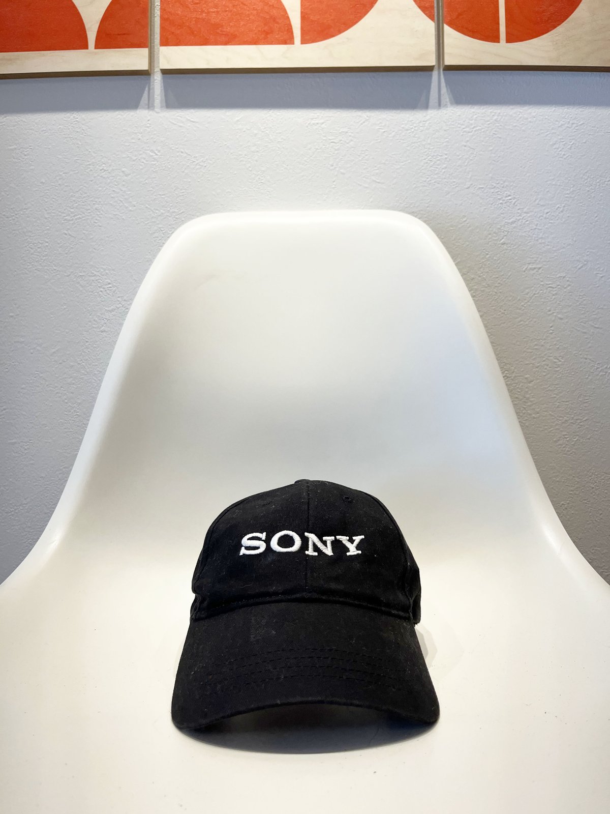 vintage sony promo cap USA 企業 ソニー キャップメンズ - キャップ