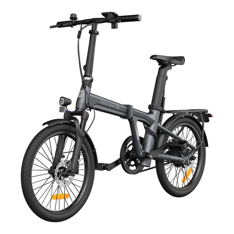 折りたたみ式　電動アシスト自転車 グレー ADO Air 20 Ultra 折りたたみ電動アシスト自転車 | 【E-WALK Mobil