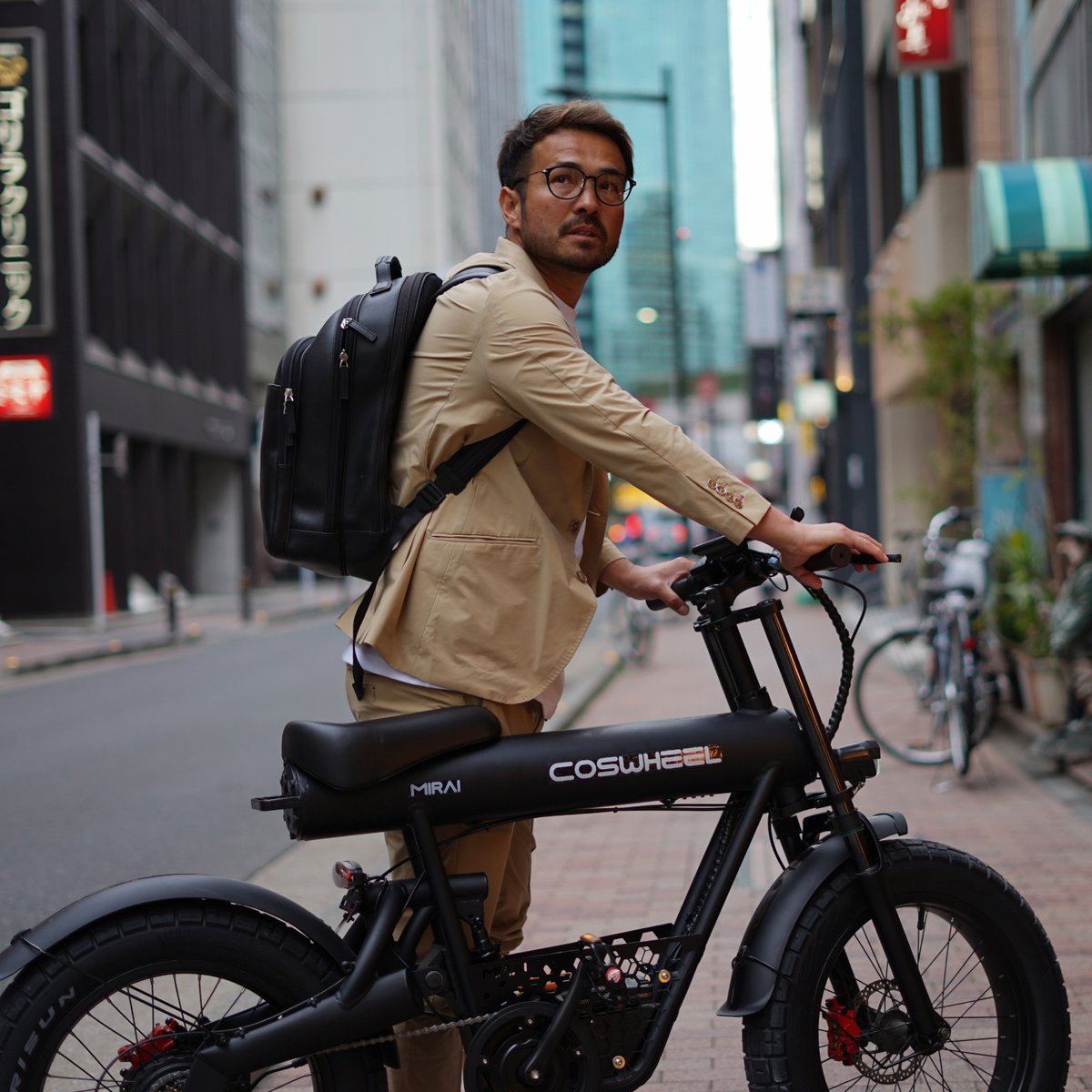 COSWHEEL MIRAI COMFORTブラック 電動アシスト自転車 COSWHEEL MIRAI COMFORT COSWHEEL(コスウェル) e-bike(イーバイク) 20