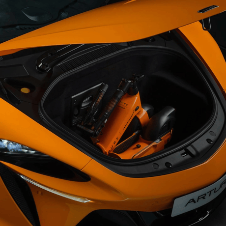 PURE x McLaren Flex 電動キックボード｜特定小型原付｜免許不要・折りたたみ式