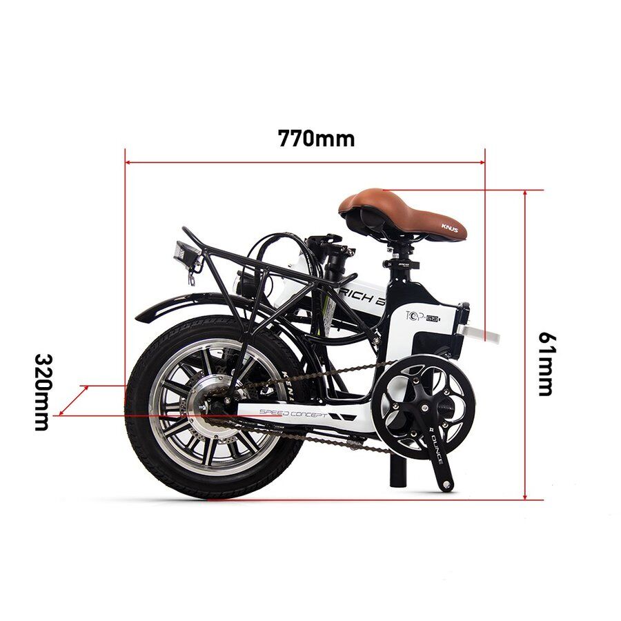 RICH BIT TOP 619 電動アシスト自転車 見た目は自転車、中身は世界最軽量級 電動ハイブリッドバイク