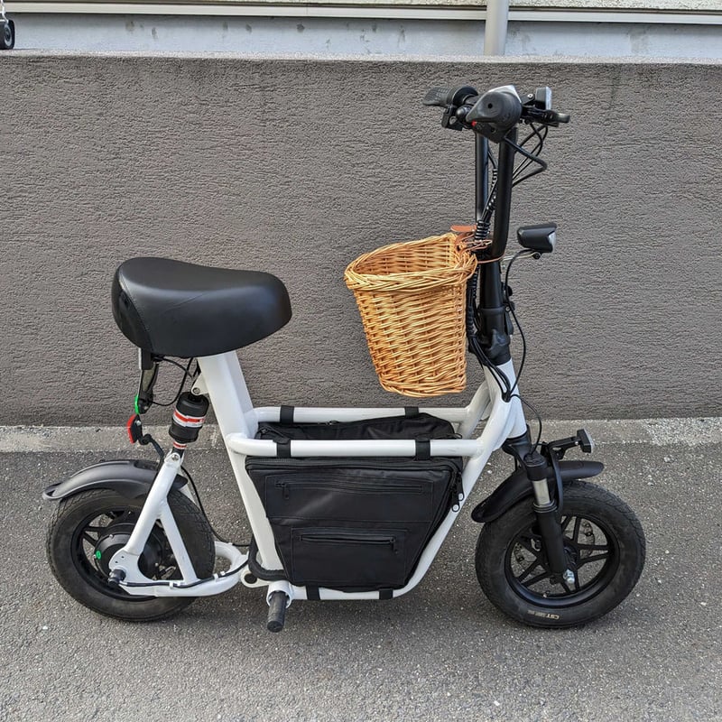 ラタンバスケット【Fiido Q1S用カゴ】 | 【E-WALK Mobility】電動キック