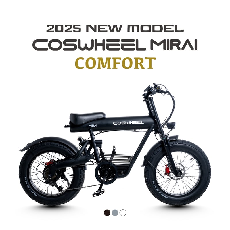 2025 NEW MODEL COSWHEEL MIRAI COMFORT 電動アシスト自転車