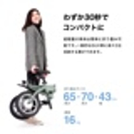 【アウトレット】「RICHBIT CITY」電動アシスト自転車モデル