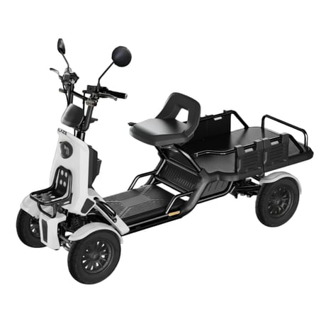 BLAZE e-CARGO(ﾌﾞﾚｲｽﾞｲｰｶ-ｺﾞ)車体L1900｜4輪・特定小型原付