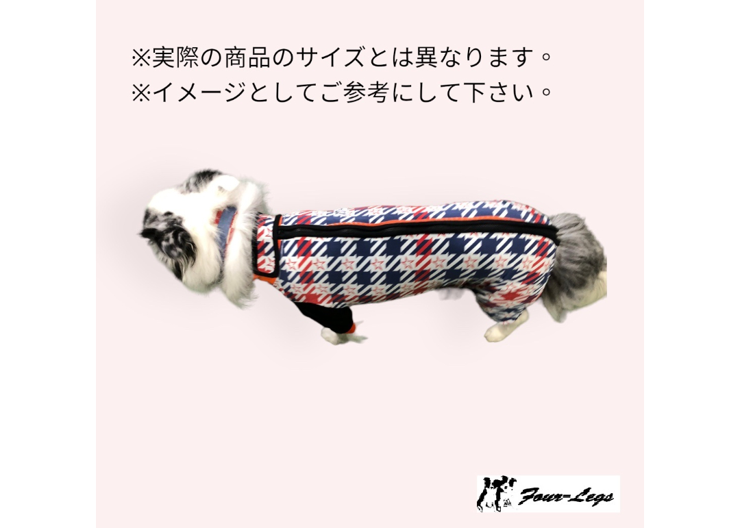 犬服 ハンドメイド ジャンプスーツ | Four-Legs