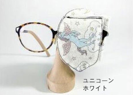 アイパッチ 子供 弱視 斜視 訓練 左右兼用 キッズアイパッチ 眼鏡カバー 布 綿 アニマル シリーズ 日本製 メガネ 男の子 女の子 送料無料