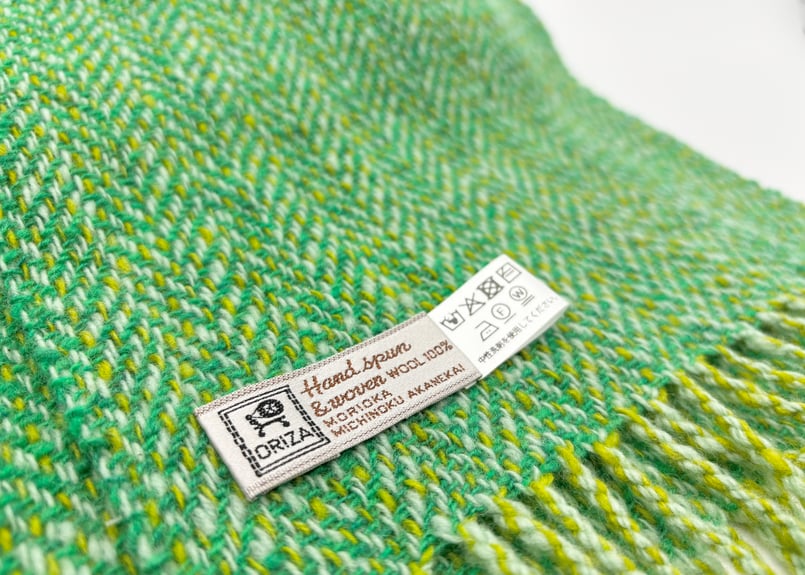 ホームスパンロングマフラー C-3702③ | みちのくあかね会