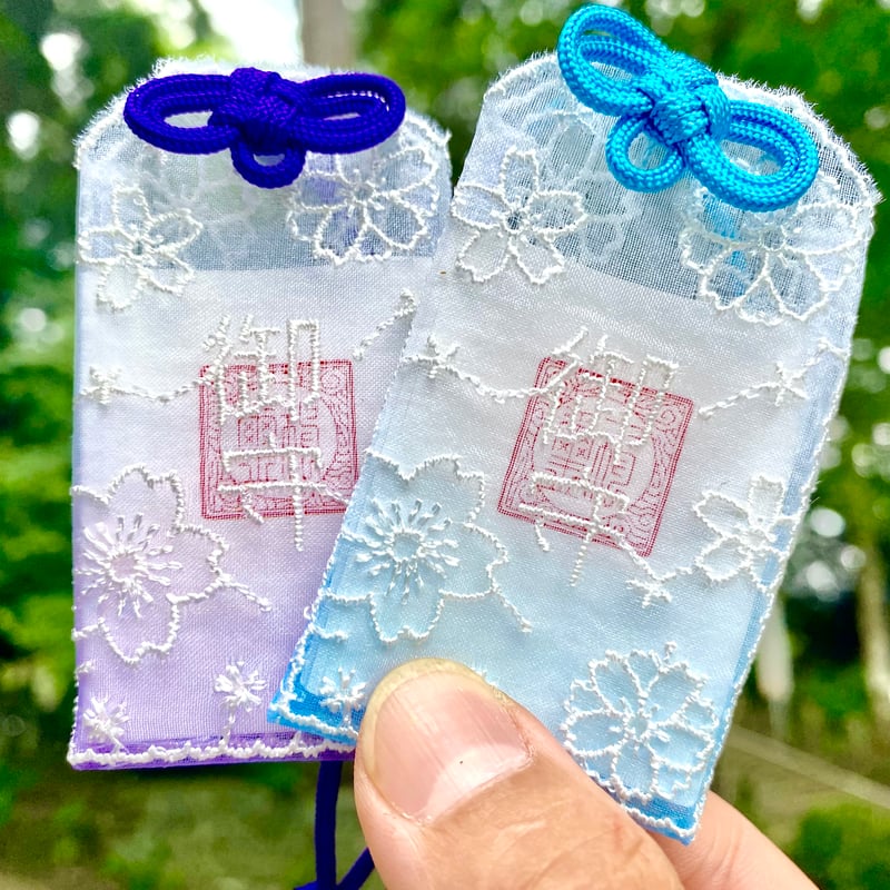 透かしレース柄 幸運御守 | 彦嶽宮オンライン授与所