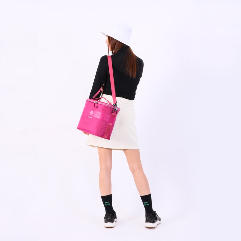 サテン保冷バッグ(ピンク) | zackanddrop's STORE