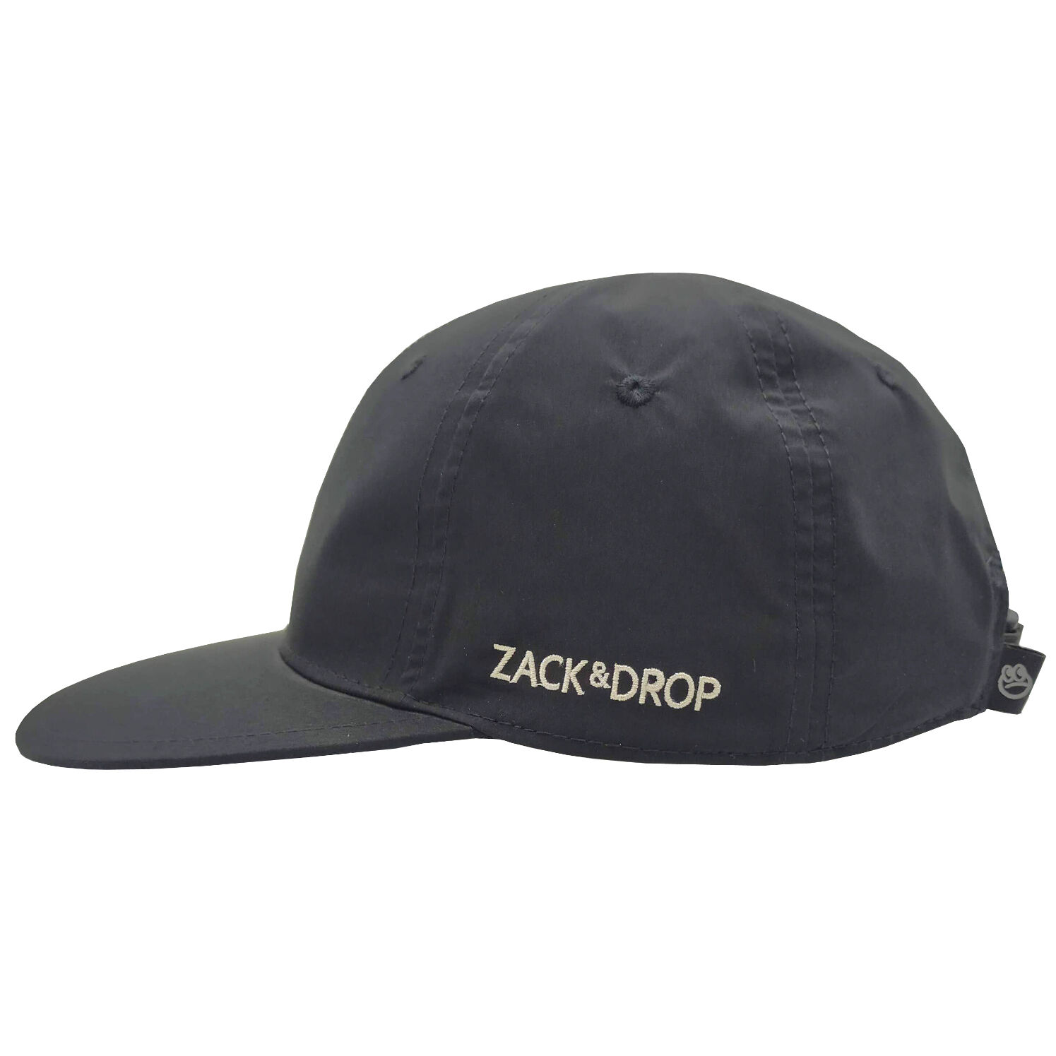 フロントフロッグキャップ(ブラック) | zackanddrop's STORE