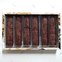 カカオ豆から作ったブラウニー【6本セット】 3箱 (紙袋付・送料込）