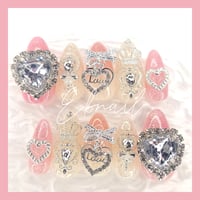 ❥ オーダー ❥ ネイルチップ ジェルネイル サブカル 天使界隈 量産型 現品 ❥ オーダー ❥ ネイルチップ ジェルネイル サブカル 天使界隈