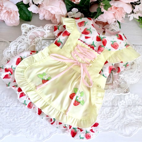 【受注製作】Strawberry Dress