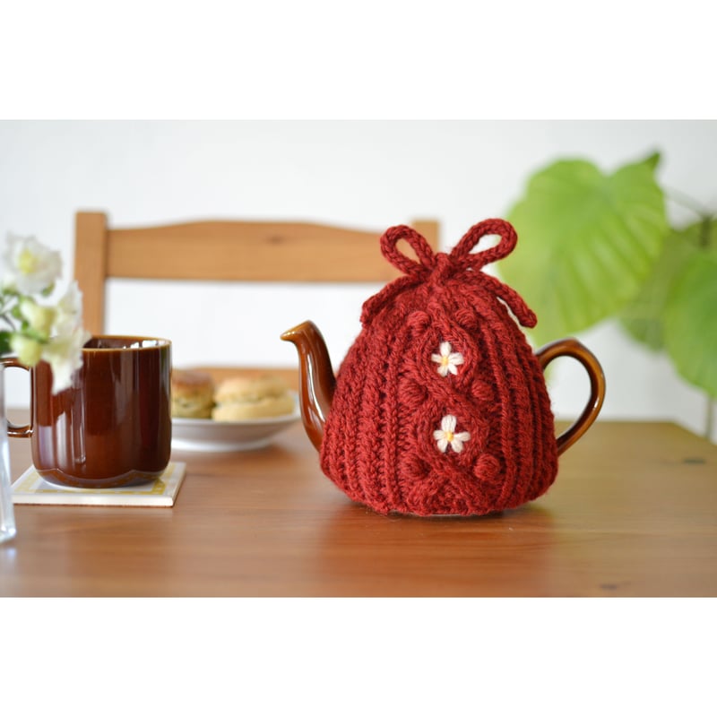 編み図データ】お花のティーコゼー | ota's STORE