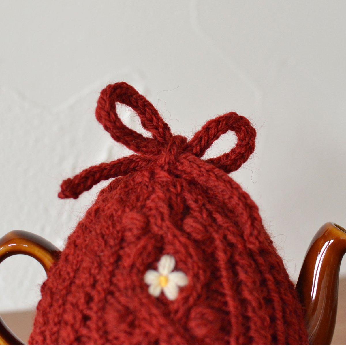 編み図データ】お花のティーコゼー | ota's STORE