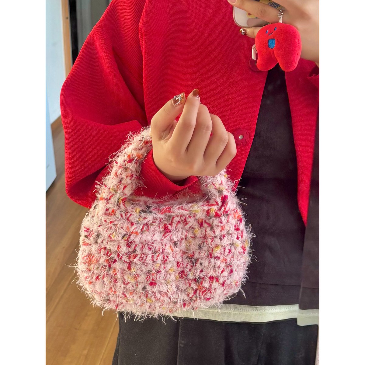 編み図データ】ワンハンドルツイードバッグ | ota's STORE