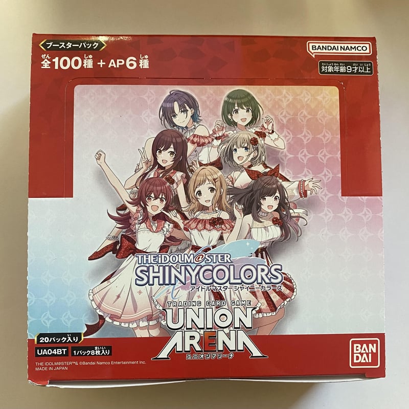 UNION ARENA アイドルマスター シャイニーカラーズ ブースター UNION ARENA アイドルマスター シャイニーカラーズ ブースター