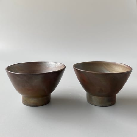 備前焼 陶板 □左馬青備前六角酒呑 - 備前焼工房 檪