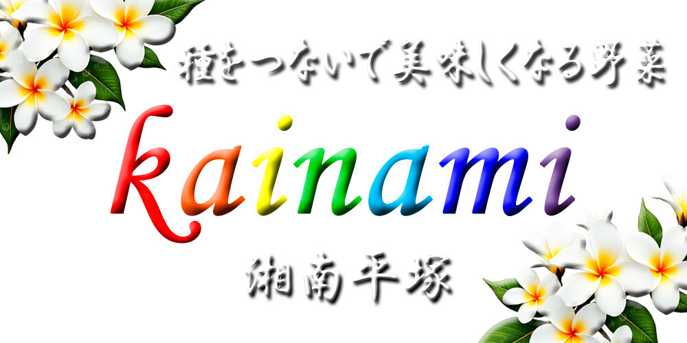 種をつないで美味しくなる野菜 kainami