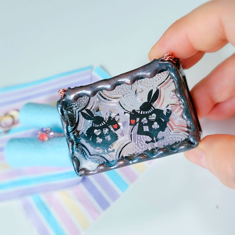 美麗☆虹色 ステンドグラス アクセサリーボックス - www