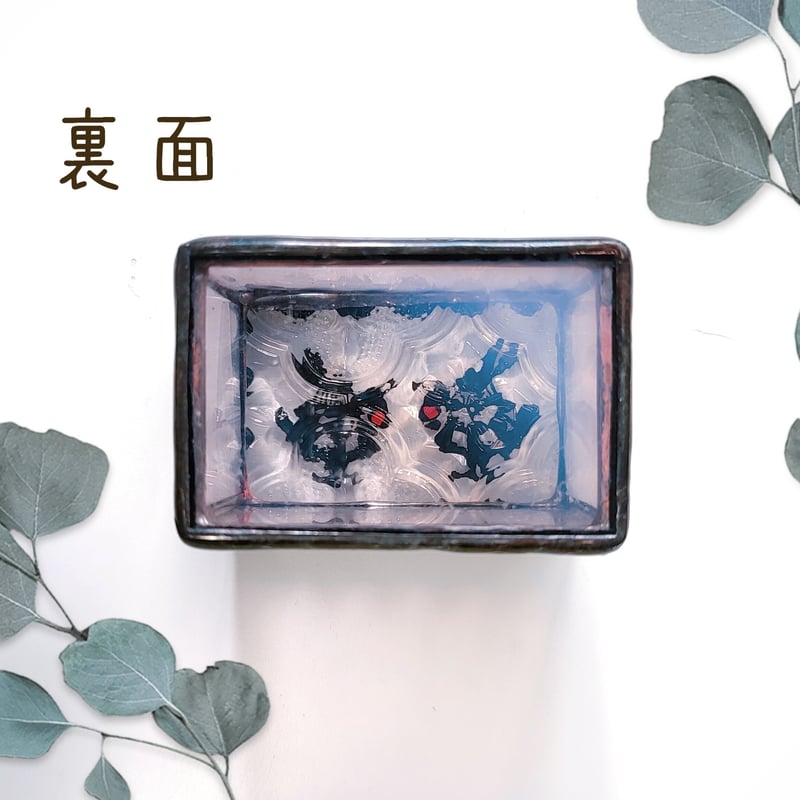 ステンドグラス小物入れ「不思議の国の指輪BOX mini」 | ことぶき家