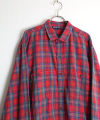 1990s "patagonia" l/s cotton checked shirt