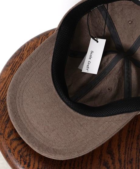 ScaleCraft - COTTON LINEN CAP 【CT-15・C-16】 (BROWN KHAKI) 2026ver.