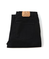1990s "Eddie Bauer" black denim pants