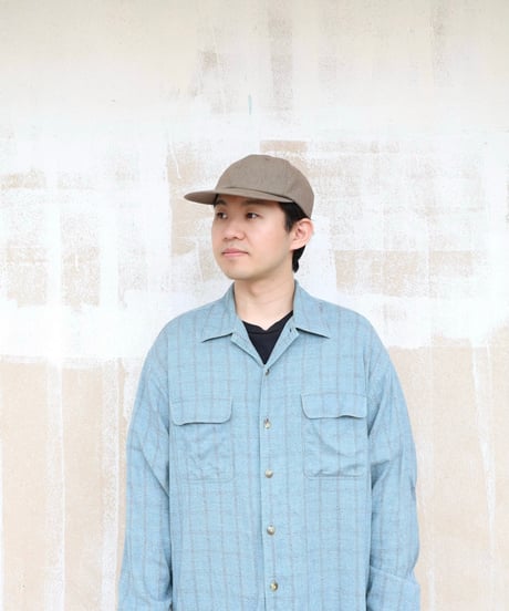 ScaleCraft - COTTON LINEN CAP 【CT-15・C-16】 (BROWN KHAKI) 2026ver.
