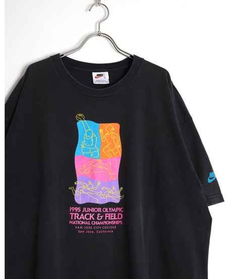 1990s "NIKE" print t-shirt
