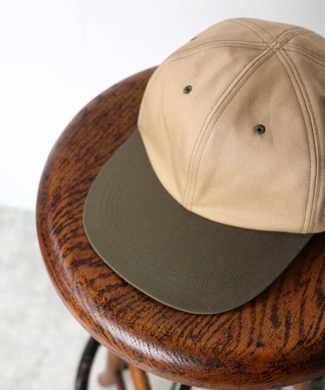 1o1 - AUTHENTIC CAP (ECRU × OLIVE)