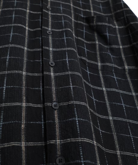 1990s-2000s "GEORGE" s/s linen rayon designed shirt