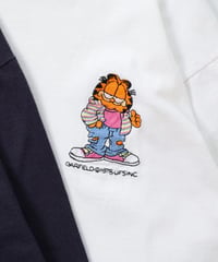 1990s 『Garfield』emboidery t-shirt