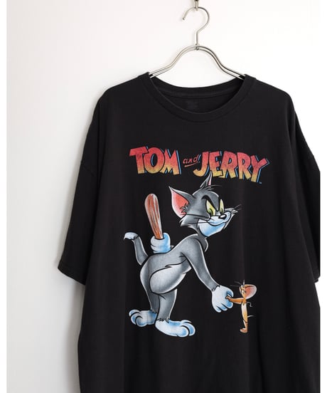 『TOM and JERRY』 print t-shirt