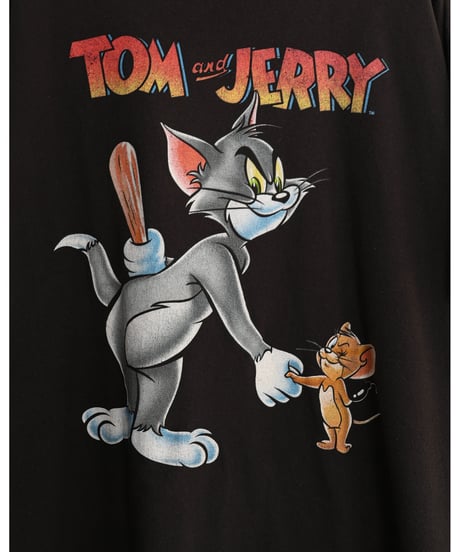 『TOM and JERRY』 print t-shirt