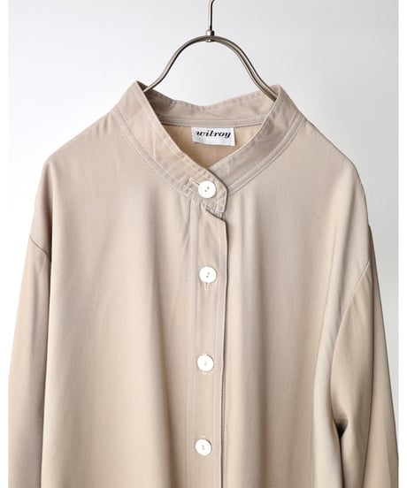 "Wilroy" l/s bandcollar shirt