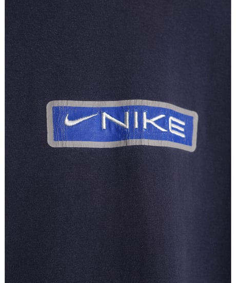 "NIKE" print & embroidery t-shirt