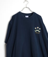 1990s-2000s flower designed t-shirt