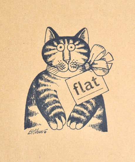 【 flat happy box  / A 】 Men's ( M-L size )
