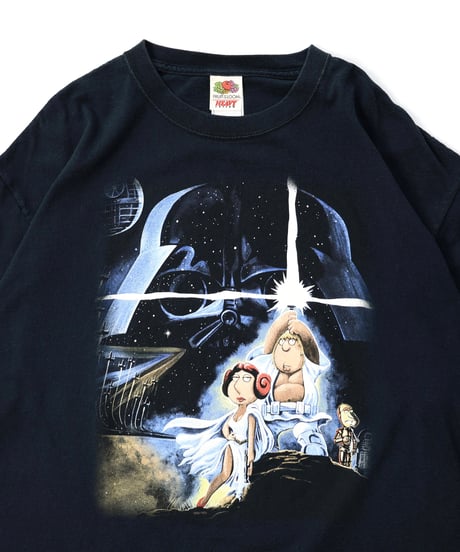 『STARWARS × FAMILY GUY』print t-shirt
