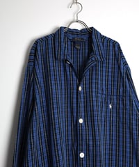 2000s "polo ralph lauren" l/s pajama shirt