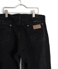 2000s "Wrangler" 13MWZ black denim pants
