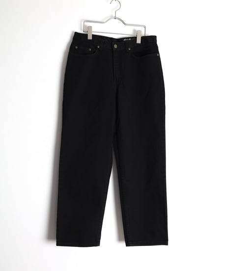 1990s "Eddie Bauer" black denim pants