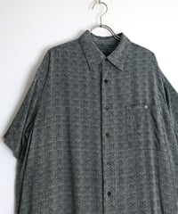 1990s-2000s "Marc Edwards" s/s rayon designed shirt