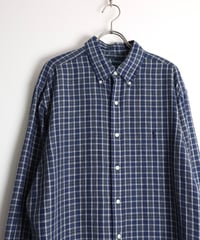 1990s-2000s "polo ralph lauren" l/s cotton linen shirt