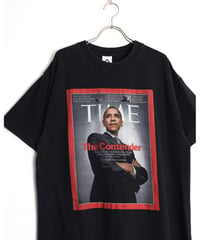 2000s "OBAMA" print t-shirt