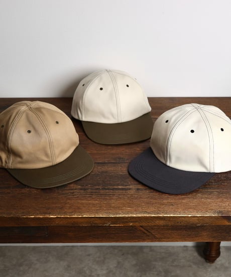 1o1 - AUTHENTIC CAP (ECRU × OLIVE)